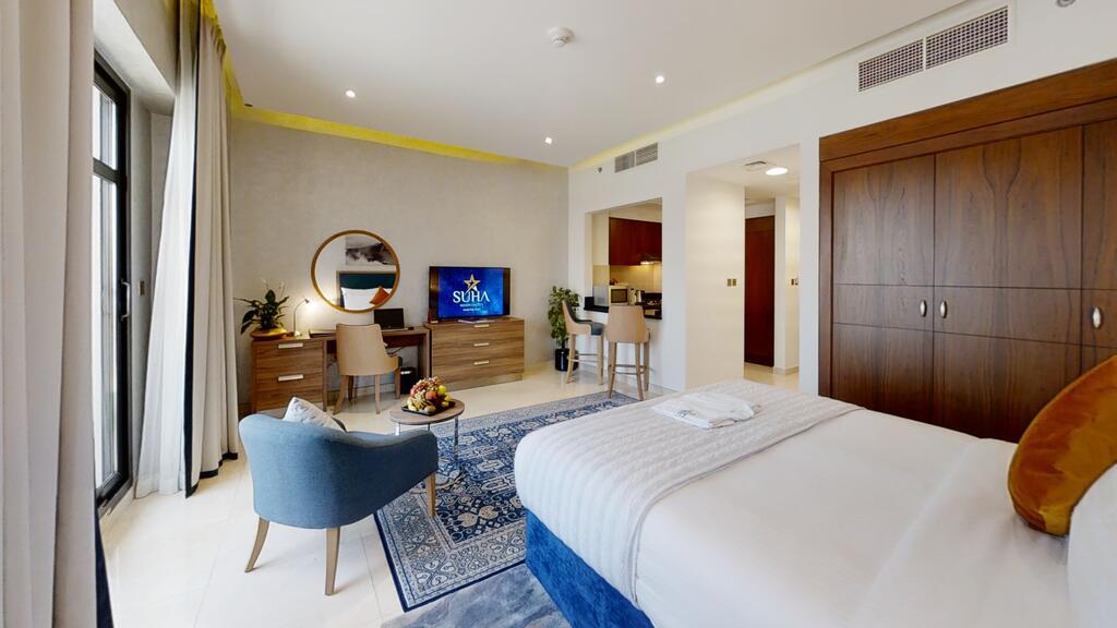 דובאי Suha Creek Hotel Apartments מראה חיצוני תמונה