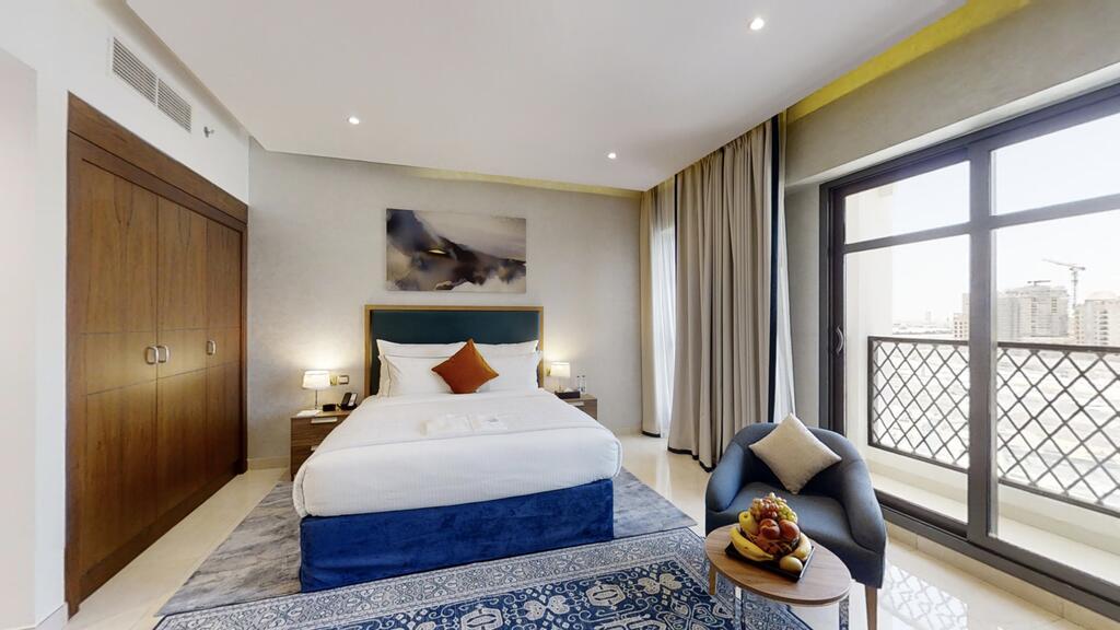 דובאי Suha Creek Hotel Apartments מראה חיצוני תמונה
