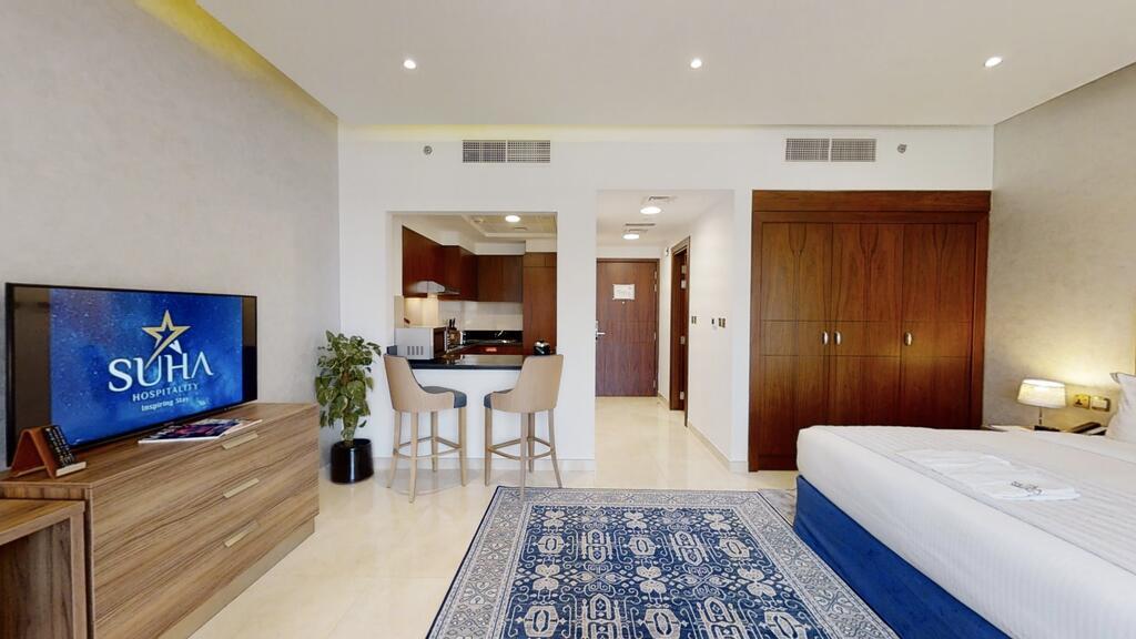 דובאי Suha Creek Hotel Apartments מראה חיצוני תמונה