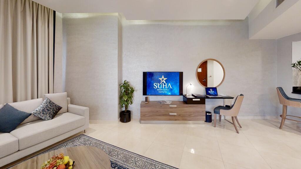 דובאי Suha Creek Hotel Apartments מראה חיצוני תמונה
