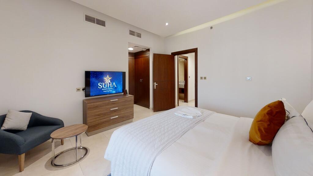 דובאי Suha Creek Hotel Apartments מראה חיצוני תמונה