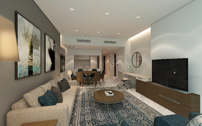 דובאי Suha Creek Hotel Apartments מראה חיצוני תמונה